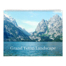 Groot Teton-landschap Kalender
