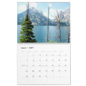 Groot Teton-landschap Kalender (Mar 2027)