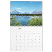 Groot Teton-landschap Kalender (Jan 2027)