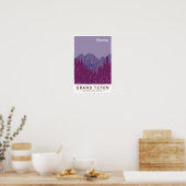 Groot Teton National Park Teton Range Reis Kunst Poster (Keuken)