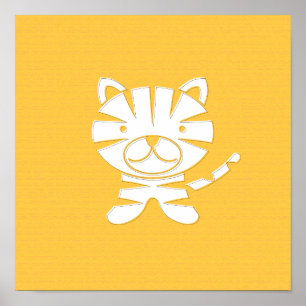 Groot Tiger Art Print