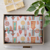 Groot Top Circus Thema Tissuepapier (Geschenk)
