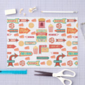 Groot Top Circus Thema Tissuepapier (Craft)