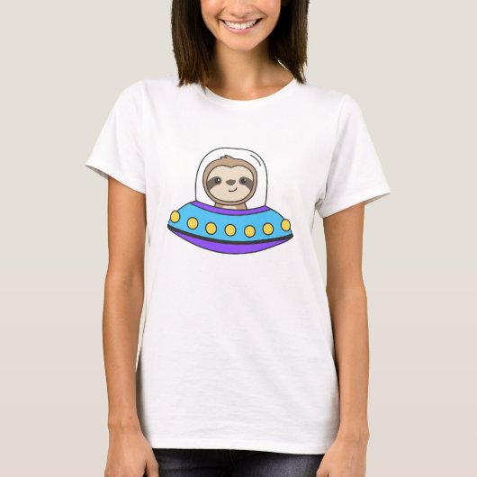 Groot UFO ruimtevaartuniversum, Alien-sleuven T-shirt (Voorkant)