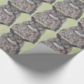 Groot uiteinde van kippen cadeaupapier (Hoek)