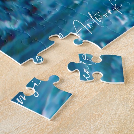 Groot - Unicorn van het Zee Jigzaag Puzzle Legpuzzel (Zijkant)