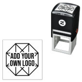 Groot Upload uw eigen zakelijke Logo Zelfinktende Stempel (In situ)