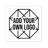 Groot Upload uw eigen zakelijke Logo Zelfinktende Stempel (Design)