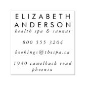 Groot Uw E-mailadres van de Telefoon van uw bedrij Zelfinktende Stempel (Design)