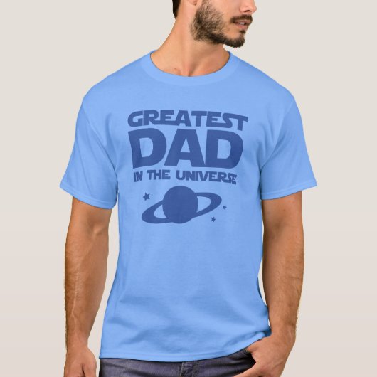 Groot vader in het universum t-shirt (Voorkant)