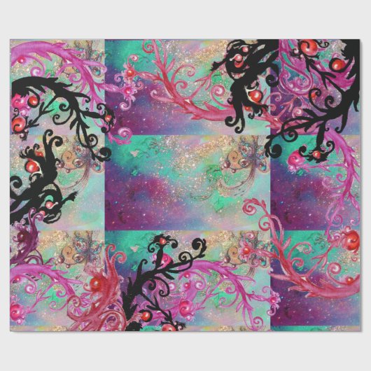 GROOT VAN DE VERLORENDE SCHADOWS, MAGISCHE BERRIA  CADEAUPAPIER (Vlak)