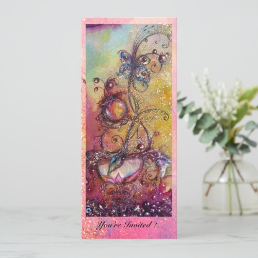 GROOT VAN HET VERLIEST SCHADOWS, MAGISCHE BUTTERFL KAART (Staand voorkant)