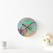 GROOT VAN HET VERLIEST SCHADOWS, MAGISCHE BUTTERFL RONDE KLOK (Huis)