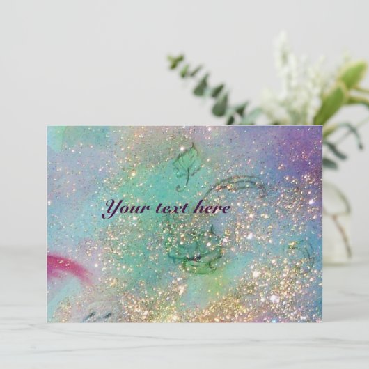 GROOT VAN VERLOREN SCHADOWS, MAGISCHE BUTTERFLY Bl Kaart (Staand voorkant)