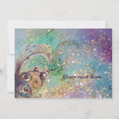 GROOT VAN VERLOREN SCHADOWS, MAGISCHE BUTTERFLY Bl Kaart (Achterkant)