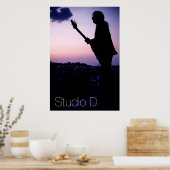 Groot venster 1 poster (Keuken)