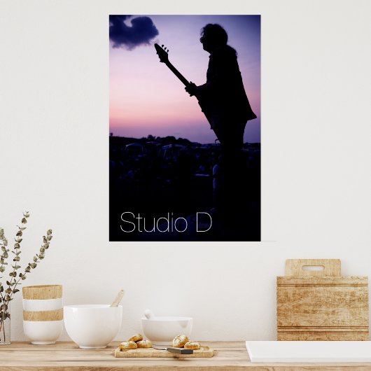 Groot venster 1 poster (Keuken)