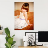 Groot venster 2 poster (Thuiskantoor)