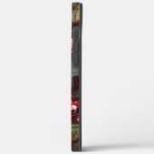 Groot verband tussen vreemd fractal over verouderd Case-Mate iPhone case (Achterkant / Links)