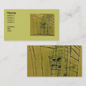 GROOT VERBONDEN VISITEKAARTJE (Voorkant / Achterkant)