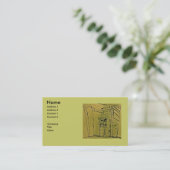 GROOT VERBONDEN VISITEKAARTJE (Staand voorkant)