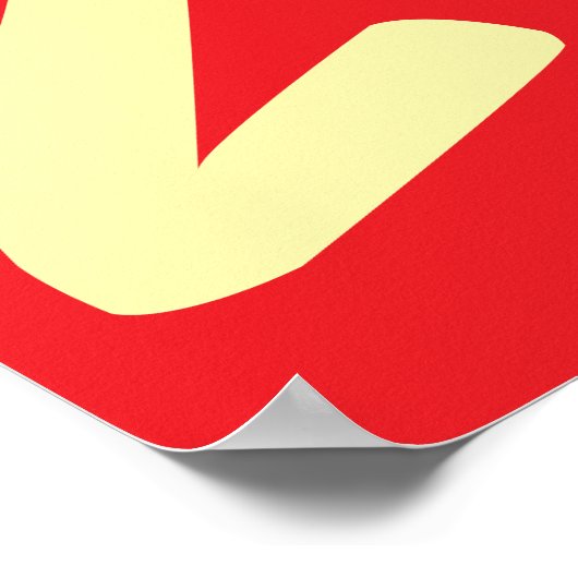 Groot Verkoopteken, 25% Off Sale Poster (Hoek)