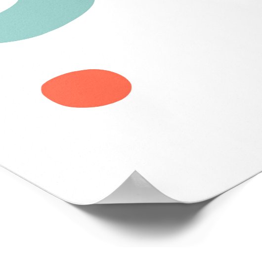 Groot verkoopteken, boetiekverkoop poster (Hoek)