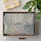 Groot vervormd script tissuepapier (Geschenk)