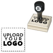 Groot vierkant bedrijf Logo - Aangepast rubberen s Rubberstempel (Gestempeld)