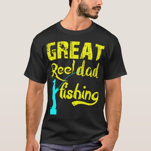Groot visdad vissen t-shirt (Voorkant)