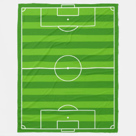Groot voetbalveld / Football Pitch Fleece Blanket