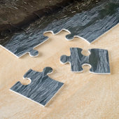 Groot vrachtschip van de Grote Meren lost steen Legpuzzel (Zijkant)