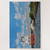Groot vrachtschip van de Grote Meren lost steen Legpuzzel (Verticaal)