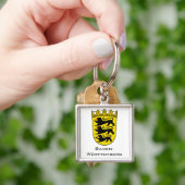 Groot wapen van de deelstaat Baden-Württemberg Kun Sleutelhanger (Hand)
