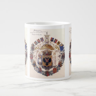 Groot wapen van Keizerrijk Rusland Grote Koffiekop