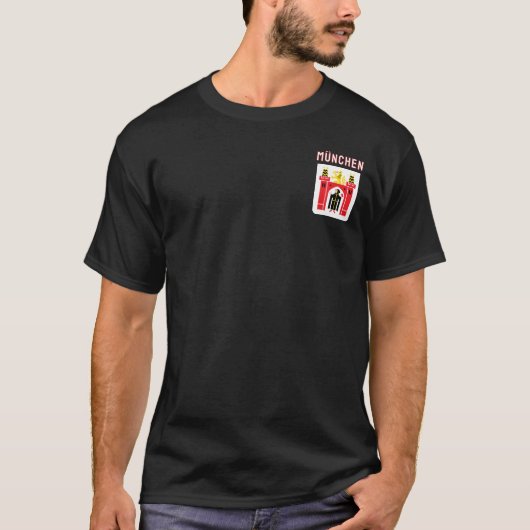 Groot wapen van München T-shirt (Voorkant)
