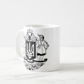 Groot wapen van Oekraïne Koffiemok (Voorkant links)