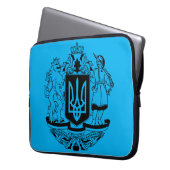 Groot wapen van Oekraïne Laptop Sleeve (Voorkant Links)