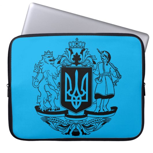 Groot wapen van Oekraïne Laptop Sleeve (Voorkant)