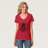 Groot wapen van Oekraïne T-shirt (Voorkant volledig)
