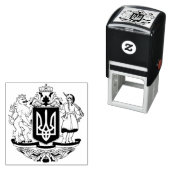 Groot wapen van Oekraïne Zelfinktende Stempel (In situ)