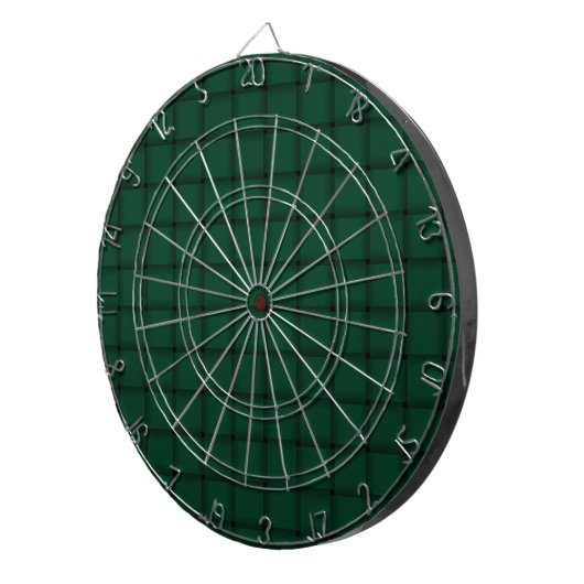 Groot Weave - British Racing Green Dartbord (Voorkant Rechts)