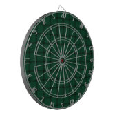 Groot Weave - British Racing Green Dartbord (Voorkant Links)