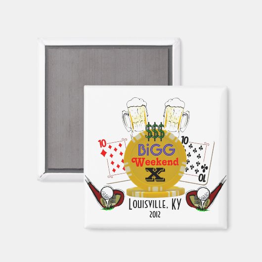 Groot weekend x magneet (Voorkant / Achterkant)