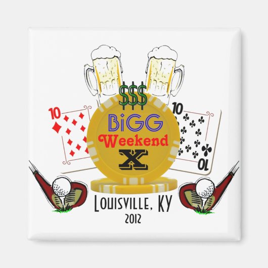 Groot weekend x magneet (Voorkant)