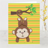 Groot Wenskaart Kaart (Gele Bloem)