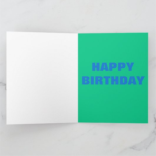 Groot werk - Birthday-kaart van groep Kaart (Binnen)