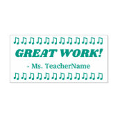 "GROOT WERK!" Rubberstempel voor toewijzing Zelfinktende Stempel (Design)