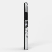 groot wit en zwart vet vouw Case-Mate iPhone case (Achterkant/rechts)