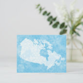 Groot Wit Noord-Canada - Bevroren! Briefkaart (Staand voorkant)